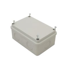   Tracon 80×120×50, IP54 MED8125 Elektronikai doboz, világos szürke, teli fedéllel 5997374202008
