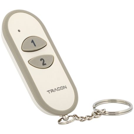 Tracon 3 VDC, 868,32 Mhz, 300 m EFT2 Rádiós távirányító, 2 csatornás, kulcstartóra 5997374111263