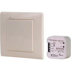   Tracon 230 V, 50 Hz, 250 W, 868.32 MHz EFSVD Vezeték nélküli dimmer készlet, 1 csatornás 5997374193498