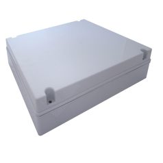   Tracon 380×300×120mm, IP55 MED383012 Elektronikai doboz, világos szürke, teli fedéllel 5997374160391