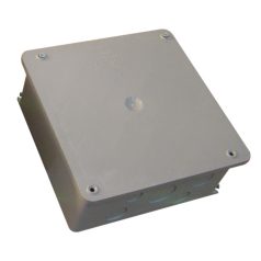   Tracon 200×200mm, IP44 DN200X200 Szerelődoboz műanyag, falon kívüli, szürke 5997374172820
