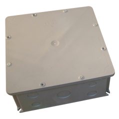   Tracon 250×250mm, IP44 DN250X250 Szerelődoboz műanyag, falon kívüli, szürke 5997374172837