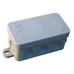   Tracon 80×42×40mm, IP54 PD75X35 Rugalmas kötődoboz, falon kivüli, szürke 5997374172943