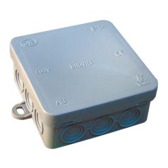   Tracon 85×85×37mm, IP54 PD85X85 Rugalmas kötődoboz, falon kivüli, szürke 5997374172967