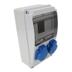   Tracon Out:2×SCHUKO TDB02-6M Csatlakozó doboz, védelem nélkül 5997374203937