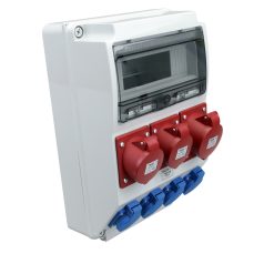   Tracon Out:4×SCHUKO+2×16A(3P+N+E)+1×32A(3P+N+E) TDB03-12M Csatlakozó doboz, védelem nélkül 5997374203951