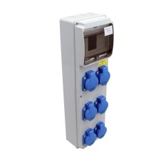   Tracon Out:6×SCHUKO TDB05-6M Csatlakozó doboz, védelem nélkül 5997374203999