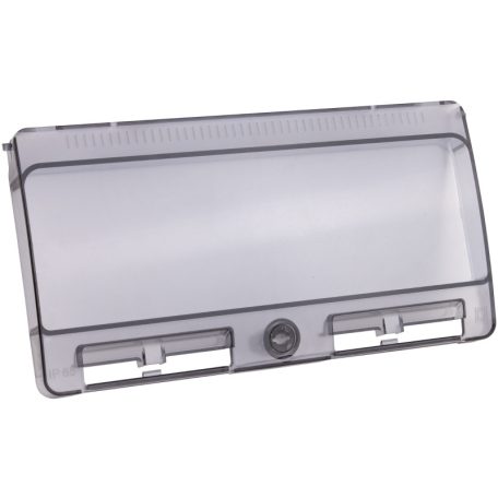 Tracon 23cm x 12cm x 2cm TDBW12 Füstszínű ajtó ipari csatlakozó dobozokhoz 5997374127295