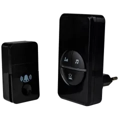   Tracon 230 VAC; IP44; 100 m; 16 music; 82 dB BELLW7-1V1 Vezeték nélküli csengő (kinetikus) 5997374201810