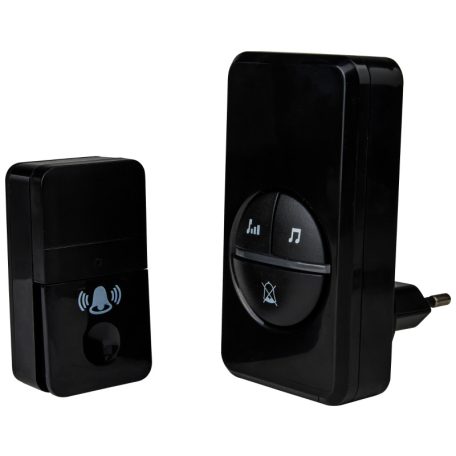 Tracon 230 VAC; IP44; 100 m; 16 music; 82 dB BELLW7-1V1 Vezeték nélküli csengő (kinetikus) 5997374201810