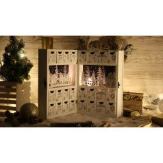   Tracon Timer 6+18h, 6LED, 3000K, 2xAAA CHRACB6WW LED karácsonyi adventi kalendárium, elemes (X22050) 5997374226608