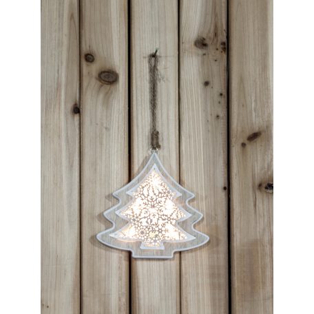Tracon Timer 6+18h,5LED, 3000K, 2xAA CHRTRWW5WW LED karácsonyi fenyő, fa, elemes (X22094) 5997374227483