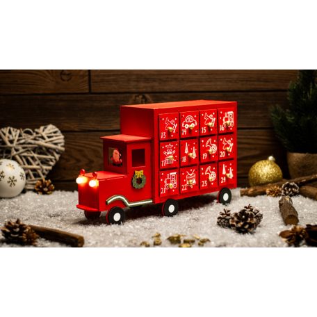 Tracon Timer 6+18h, 3LED, 3000K, 2xAAA CHRACC3WW LED karácsonyi adventi kalendárium,autó, elemes (X24009) 5997374235204