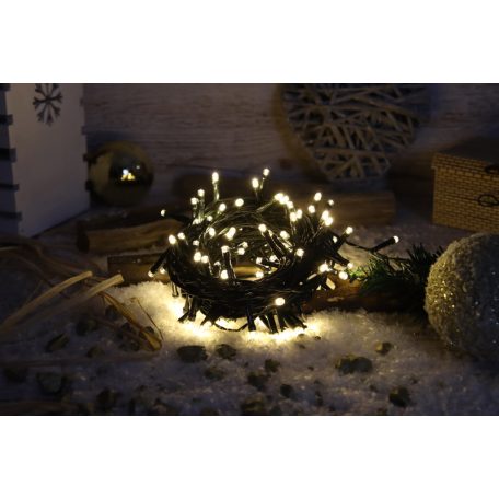 Tracon 230VAC, 5+20M, 800LED, 6W, 2600-2700K, IP44 CHRSTHOB800WW Karácsonyi fényfüzér, kültéri/beltéri (X25022) 5997374128759