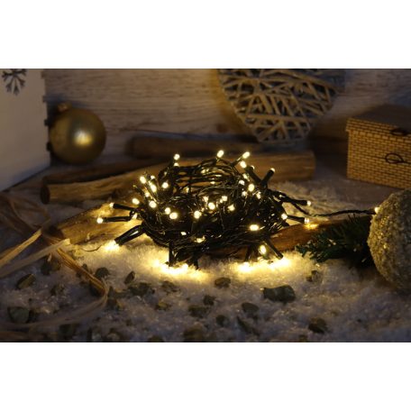 Tracon 230VAC, 5+20M, 800LED, 6W, 2600-2700K, IP44 CHRSTHOB800WW Karácsonyi fényfüzér, kültéri/beltéri (X25022) 5997374128759