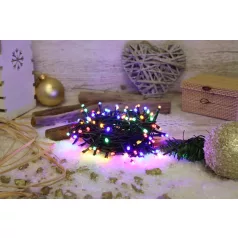   Tracon 230VAC, 5+20M, 800LED, 6W, RGB, IP44 CHRSTHOB800RGB Karácsonyi fényfüzér, színes,kültéri/beltéri (X25030) 5997374105507