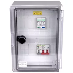   Tracon 280×210×130mm,IP65,IK10,AC1+2, 230V, In:16A, Iimp:12.5kA, SPBPV116 Túlfeszültség-védelmi doboz fotovoltaikus rendszerekhez 5997374228268
