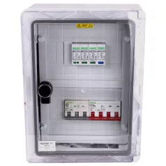  Tracon 330×250×130mm,IP65,IK10,AC1+2, 400V, In:10A, Iimp:12.5kA, SPBPV310 Túlfeszültség-védelmi doboz fotovoltaikus rendszerekhez 5997374228275