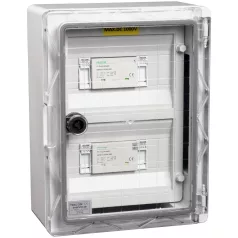   Tracon 330x250x130mm, IP65, DC1+2, Un=1000VDC SPBPVDC2B Túlfeszültség-védelmi doboz fotovoltaikus rendszerekhez 5997374231718