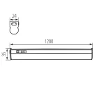 KANLUX Bútorvilágító LED lámpatest MERA CCT  29218