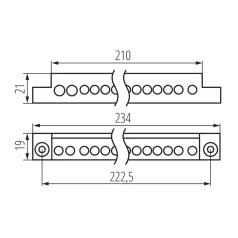 KANLUX Elosztóblokk ITS KP-TB  32632