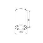 KANLUX  AQILO IP65 lámpa E27 36643