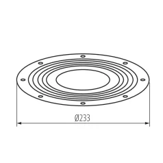 KANLUX  HB PRO STRONG lencse  38139