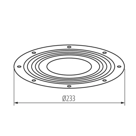 KANLUX  HB PRO STRONG lencse  38139