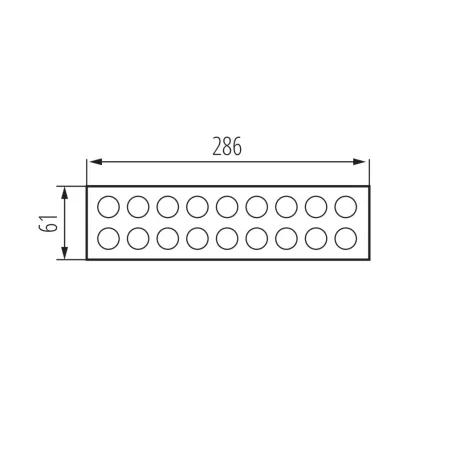 KANLUX Vezetősín rendszer tartozék LTL LENS  38394