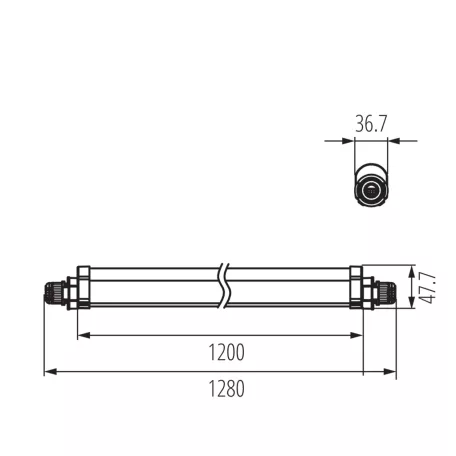KANLUX LED lámpatest TP SLIM TW sorolható (max. 12) 38942