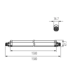 KANLUX LED lámpatest TP SLIM TW sorolható (max. 10) 38943