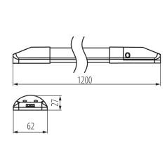 KANLUX LED lámpatest NOBEN CCT  39500